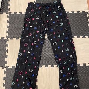 Pink, Victoria’s Secret pajama pants, multicolor size small